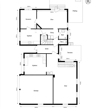Βίλα Great House Hamar, Close To Mjosa At Domkirkeodden *
